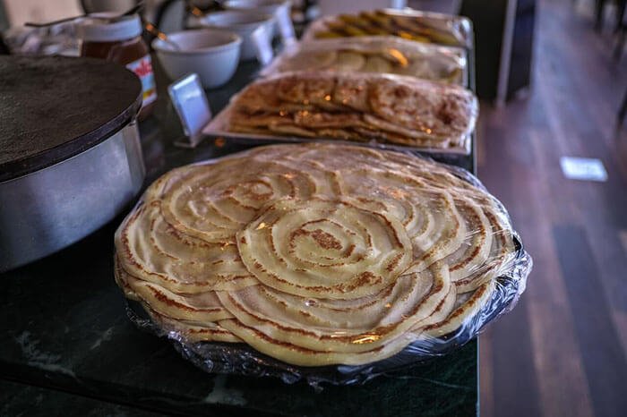 Rghaif, Moroccan dishes